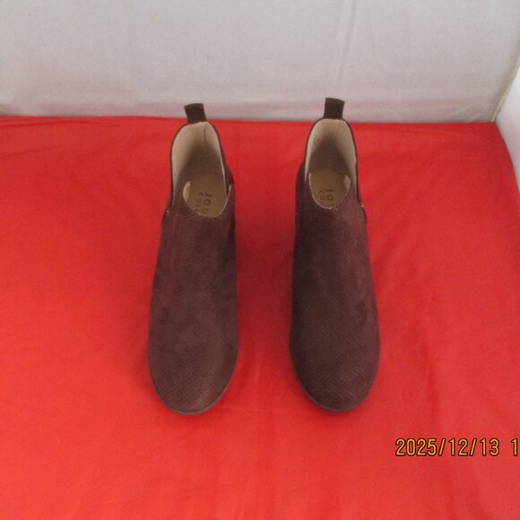 Journee Collection Mylee Wedge Booties $109 - US Size 5 1/2 - Brown - 1412 - Picture 3 of 10